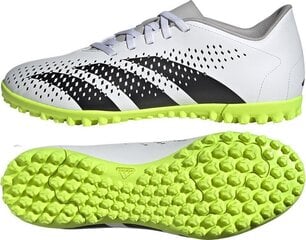 Бутсы футбольные Adidas Predator Accuracy.4 TF, размер 42, серый/зеленый цвет цена и информация | Футбольные бутсы | kaup24.ee