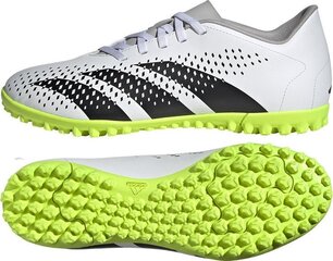 Бутсы футбольные Adidas Predator Accuracy.4 TF, размер 40, серый/зеленый цвет цена и информация | Футбольные бутсы | kaup24.ee