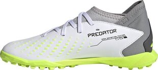 Jalgpallijalatsid lastele Adidas Predator Accuracy.3 TF Jr, suurus 30, hall/roheline hind ja info | Jalgpallijalatsid | kaup24.ee