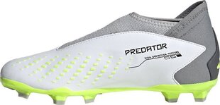 Детские футбольные бутсы Adidas Predator Accuracy.3 LL FG Jr, размер 30, серый/зеленый цвет цена и информация | Футбольные бутсы | kaup24.ee