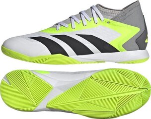 Jalgpallijalatsid Adidas Predator Accuracy.3 IN, suurus 46 2/3, valge/roheline hind ja info | Jalgpallijalatsid | kaup24.ee