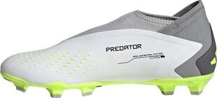 Jalgpallijalatsid Adidas Predator Accuracy.3 LL FG, suurus 47 1/3, hall/roheline hind ja info | Jalgpallijalatsid | kaup24.ee