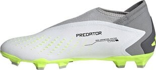 Jalgpallijalatsid Adidas Predator Accuracy.3 LL FG, suurus 45 1/3, hall/roheline цена и информация | Футбольные бутсы | kaup24.ee