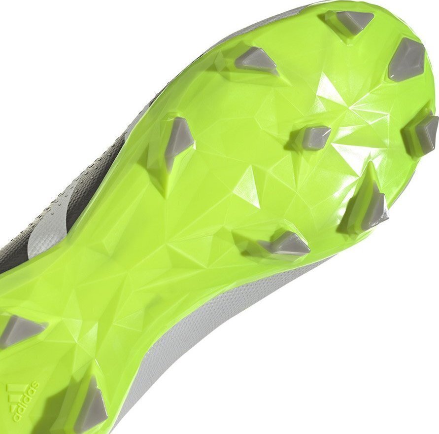 Jalgpallijalatsid Adidas Predator Accuracy.3 L FG, suurus 42 2/3, hall/roheline цена и информация | Jalgpallijalatsid | kaup24.ee