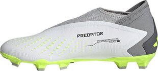 Jalgpallijalatsid Adidas Predator Accuracy.3 LL FG, suurus 46 2/3, hall/roheline hind ja info | Jalgpallijalatsid | kaup24.ee