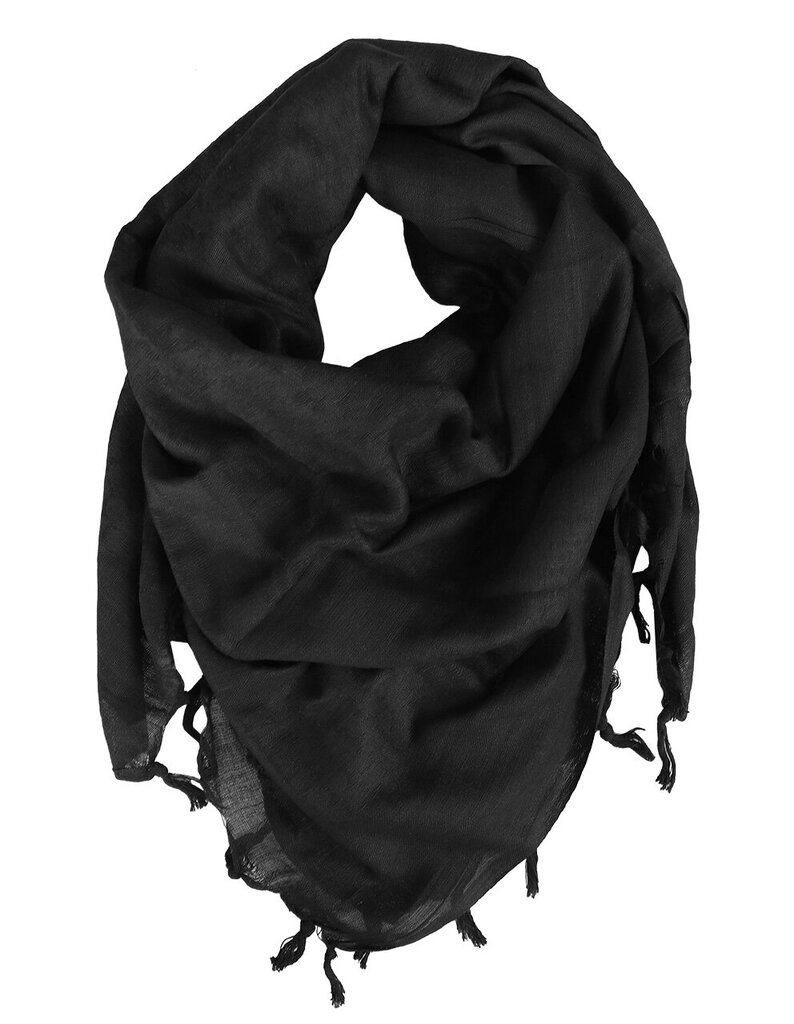 Sall Shemagh Keffiyeh Dominator Urban Combat 100x100 must hind ja info | Meeste sallid, mütsid ja kindad | kaup24.ee