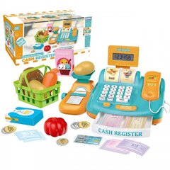 Kassaaparaat koos ostukorviga Woopie hind ja info | Tüdrukute mänguasjad | kaup24.ee