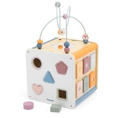 viga educational 8in1 activity cube цена и информация | Drewniana Wieża Piramida Kura Nakładanie Kolorowych Kwadratów LD-15 15276 | kaup24.ee