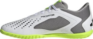 Adidas jalgpallijalatsid Predator Accuracy.4 IN, suurus 44 2/3, valge/roheline цена и информация | Футбольные бутсы | kaup24.ee