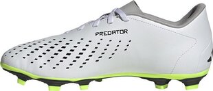 Adidas jalgpallijalatsid Predator Accuracy.4 FxG, suurus 43 1/3, valge/roheline цена и информация | Футбольные бутсы | kaup24.ee