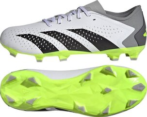 Adidas jalgpallijalatsid Predator Accuracy.3 L FG, suurus 44, hall/roheline цена и информация | Футбольные бутсы | kaup24.ee