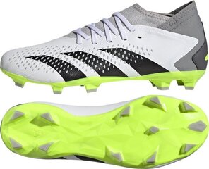 Adidas jalgpallijalatsid Predator Accuracy.3 FG, suurus 46, hall/roheline hind ja info | Jalgpallijalatsid | kaup24.ee