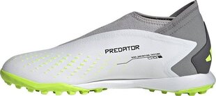 Бутсы футбольные Adidas Predator Accuracy.3 LL TF, размер 44, серого/зеленого цвета цена и информация | Футбольные бутсы | kaup24.ee