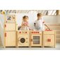 Puidust mänguköök lastele Viga hind ja info | Tüdrukute mänguasjad | kaup24.ee