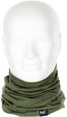 Thermal multifunktsionaalne pea- ja kaelarätik Fox Outdoor, roheline hind ja info | Meeste sallid, mütsid ja kindad | kaup24.ee