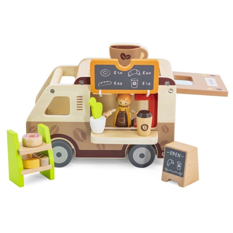 Puidust autokohvik Viga hind ja info | Poiste mänguasjad | kaup24.ee