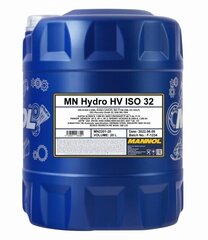 Hüdraulikaõli Mannol 2201 Hydro HV ISO 32 20L hind ja info | Mootoriõlid | kaup24.ee