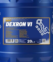 Mannol 8207 ATF Dexron VI automaatkäigukasti õli 20 l цена и информация | Другие масла | kaup24.ee