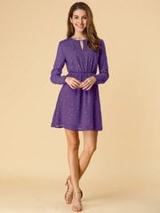 Платье женское Allegra K, фиолетовое цена и информация | Платья | kaup24.ee