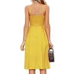 Платье женское FANCYINN, желтое цена и информация | Платья | kaup24.ee