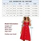 Kleit naistele Fancyinn, punane hind ja info | Kleidid | kaup24.ee