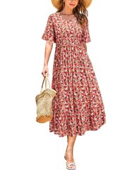 Kleit naistele Styleword, punane hind ja info | Kleidid | kaup24.ee