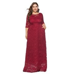 Платье женское кружевное ZAPАКА, красное цена и информация | Платья | kaup24.ee