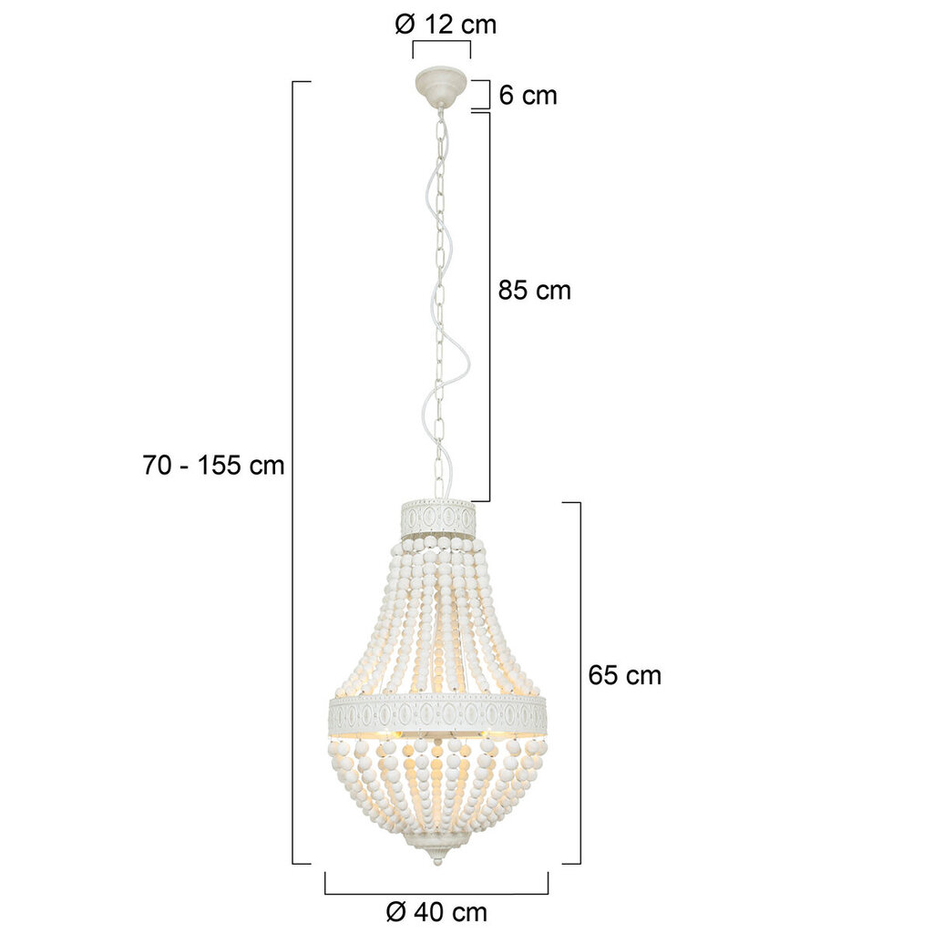 Ella 10191W hind ja info | Rippvalgustid | kaup24.ee