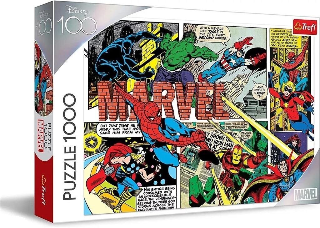 Pusle Trefl Marvel The Undefeated Avengers, 1000 tk цена и информация | Pusled | kaup24.ee