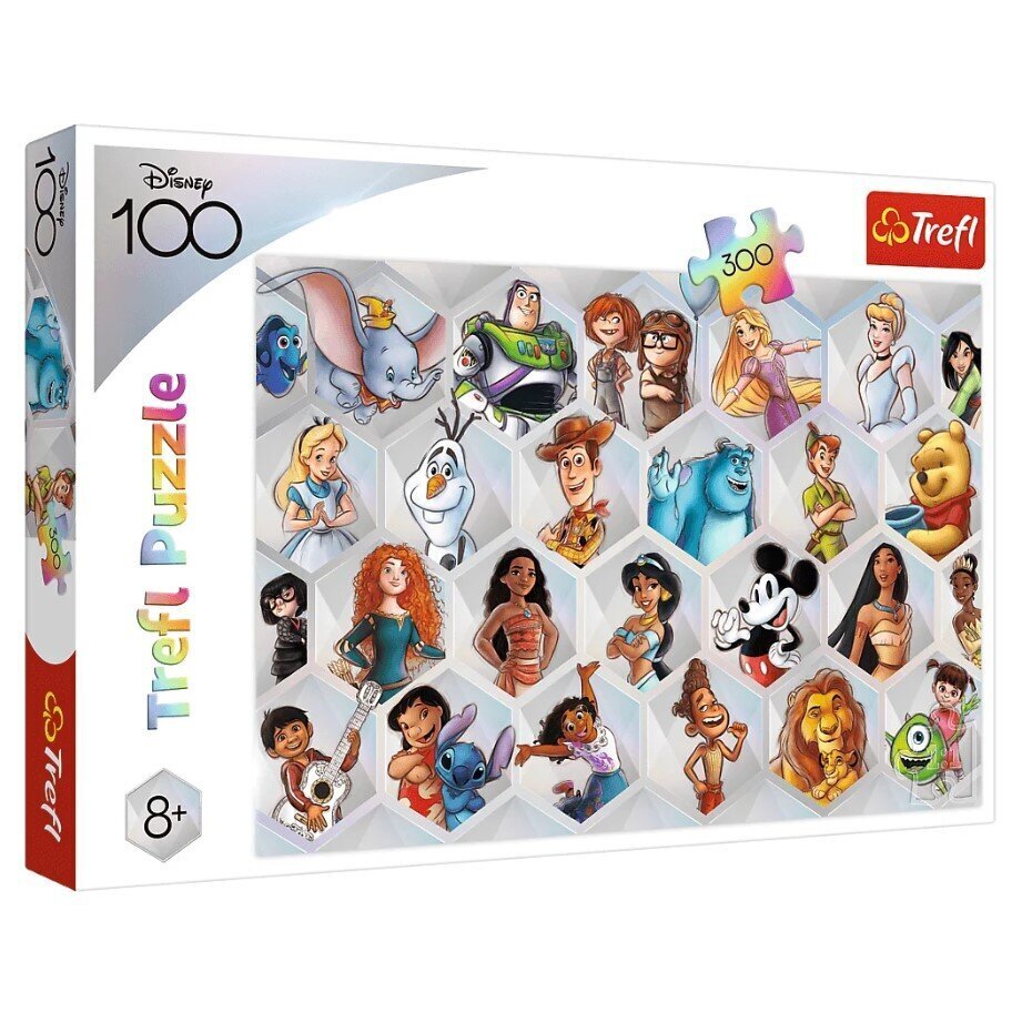 Pusle Trefl Magic of Disney 23022, 300 tk hind ja info | Pusled | kaup24.ee