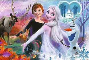 Пазл Trefl Junior Frozen Танцующие сестры 50010, 60 деталей цена и информация | Пазлы | kaup24.ee