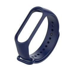 Silikoonrihm Xiaomi Mi Band 5/ Xiaomi Mi Band 6 - mereväe sinine цена и информация | Аксессуары для смарт-часов и браслетов | kaup24.ee