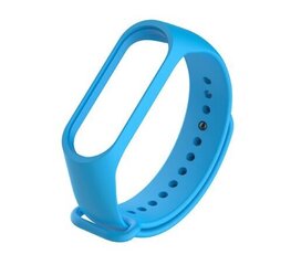 Silikoonrihm Xiaomi Mi Band 3/ Xiaomi Mi Band 4 - helesinine hind ja info | Nutikellade ja nutivõrude tarvikud | kaup24.ee