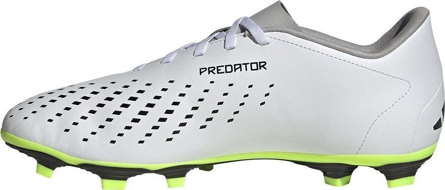 Jalgpallijalatsid Adidas Predator Accuracy.4 FxG, suurus 46 2/3, valge/roheline цена и информация | Jalgpallijalatsid | kaup24.ee