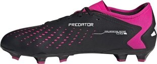 Jalgpallijalatsid Adidas Predator Accuracy.3 L FG, suurus 46, must/roosa цена и информация | Футбольные бутсы | kaup24.ee
