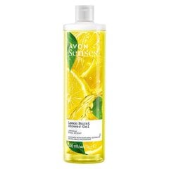 Dušigeel sidruni ja basiiliku aroomiga, Avon Lemon Burst, 500ml hind ja info | Dušigeelid, õlid | kaup24.ee