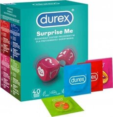 Презервативы Durex, 40 штук цена и информация | Презервативы | kaup24.ee
