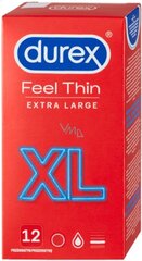 Kondoomid Durex Extra Large, 12 tk hind ja info | Kondoomid | kaup24.ee