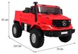 Kahekohaline laste elektriauto Mercedes-Benz Zetros, punane hind ja info | Laste elektriautod | kaup24.ee
