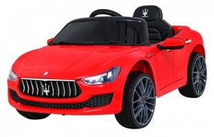 Одноместный детский электромобиль Maserati Ghibli SL631, красный цвет цена и информация | Электромобили для детей | kaup24.ee