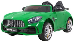 Двухместный детский электромобиль Mercedes-Benz GT R, зелёный цена и информация | Электромобили для детей | kaup24.ee