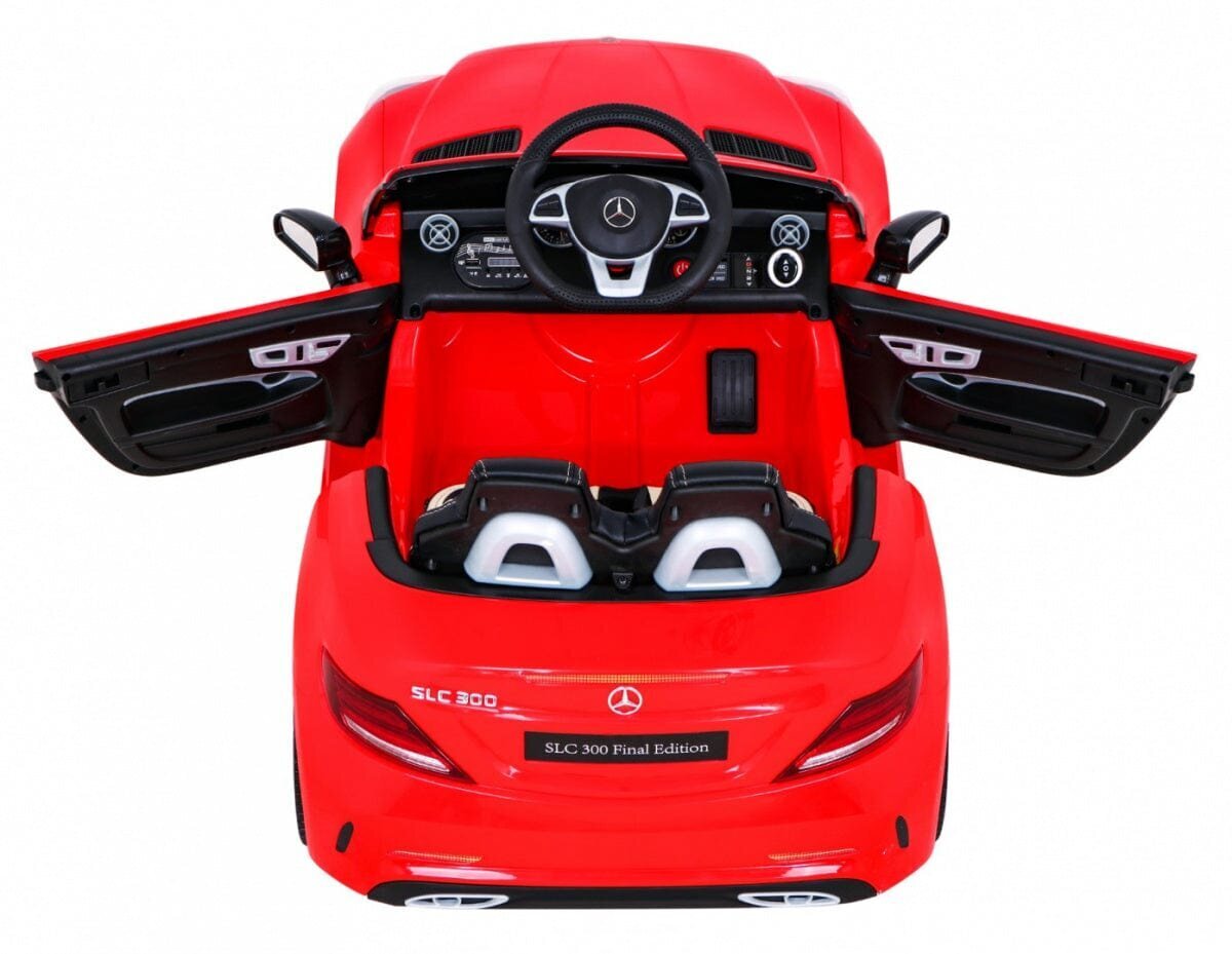 Ühekohaline laste elektriauto Mercedes BENZ SLC300, punane hind ja info | Laste elektriautod | kaup24.ee