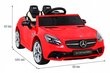 Ühekohaline laste elektriauto Mercedes BENZ SLC300, punane hind ja info | Laste elektriautod | kaup24.ee