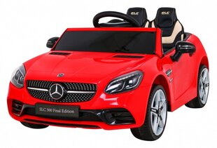 Ühekohaline laste elektriauto Mercedes BENZ SLC300, punane цена и информация | Электромобили для детей | kaup24.ee
