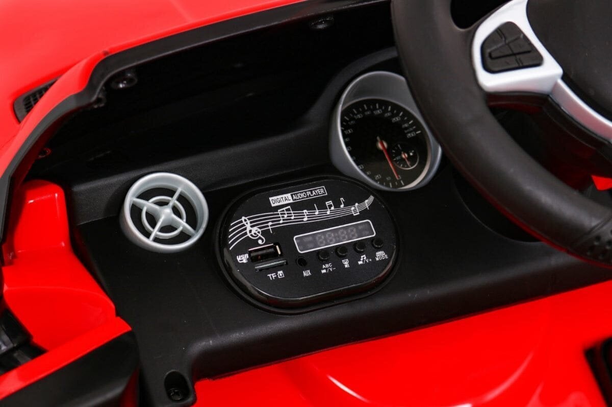 Ühekohaline laste elektriauto Mercedes BENZ SLC300, punane hind ja info | Laste elektriautod | kaup24.ee
