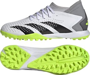 Бутсы футбольные Adidas Predator Accuracy.3 TF, размер 41 1/3, серого/зеленого цвета цена и информация | Футбольные бутсы | kaup24.ee