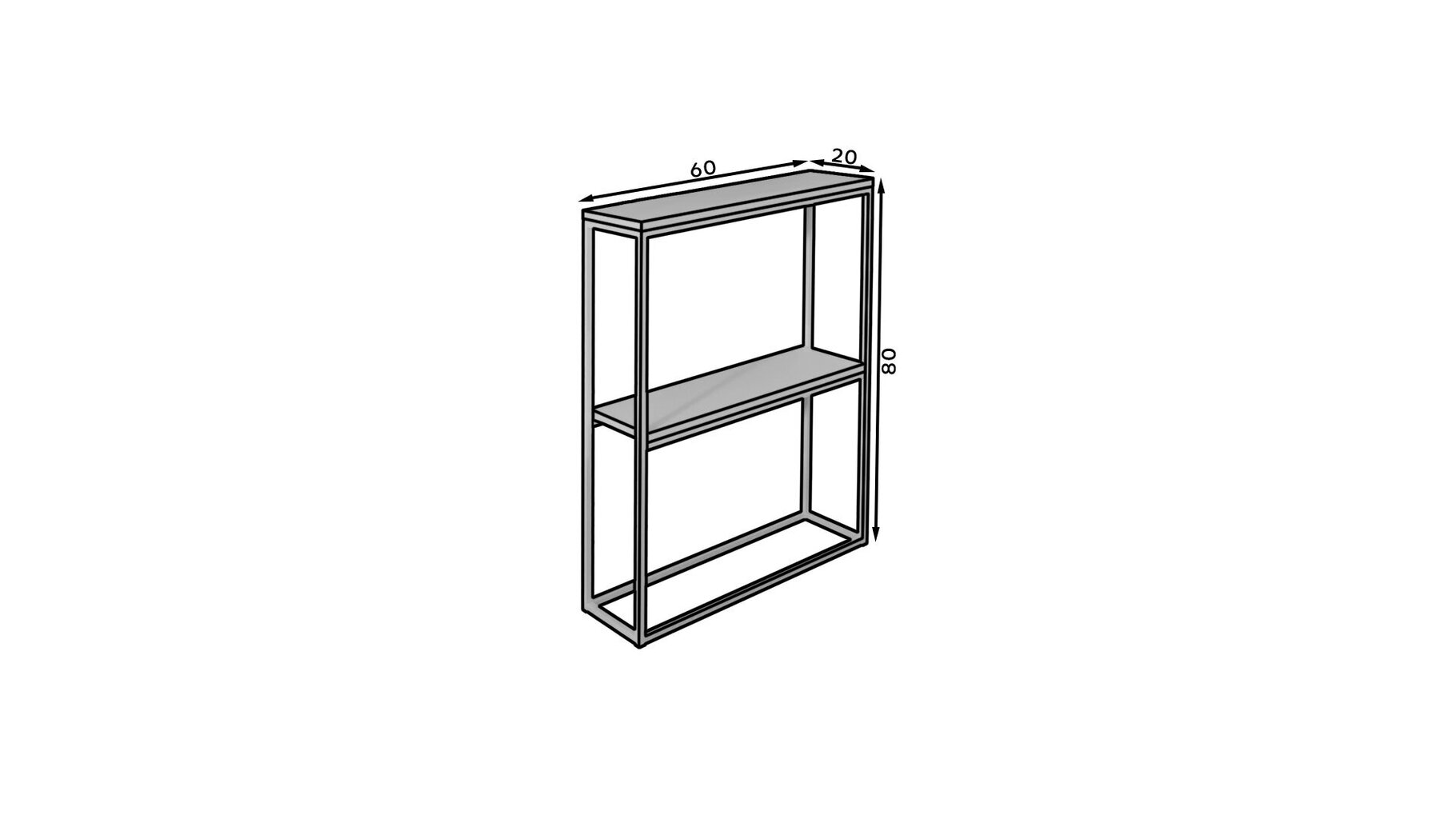 Konsoollaud ADRK Furniture Mason, valge hind ja info | Konsoollauad | kaup24.ee