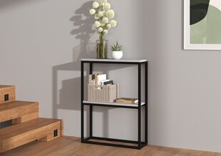 Консольный стол ADRK Furniture Mason, черный/белый цена и информация | Столы-консоли | kaup24.ee