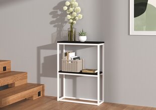 ADRK Furniture Mason konsoollaud, must/valge цена и информация | Столы-консоли | kaup24.ee