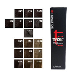 Goldwell Topchic Hair Color профессиональная перманентная краска для всех типов волос 5N@BP 60 мл цена и информация | Краска для волос | kaup24.ee